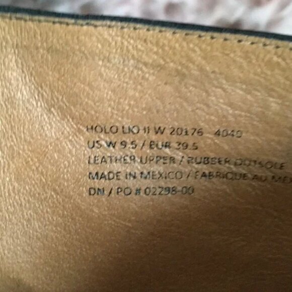 Olukai Black Leather boots Size 9.5 - Picture 9 of 10